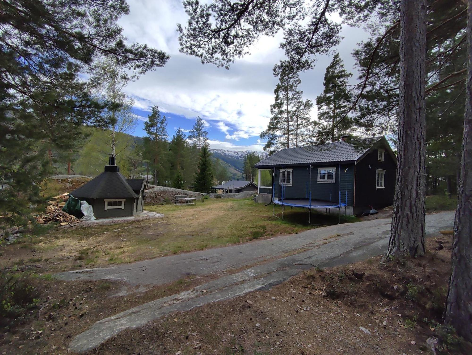 Hytte Ved Vravatnet I Vradal Luaran gambar