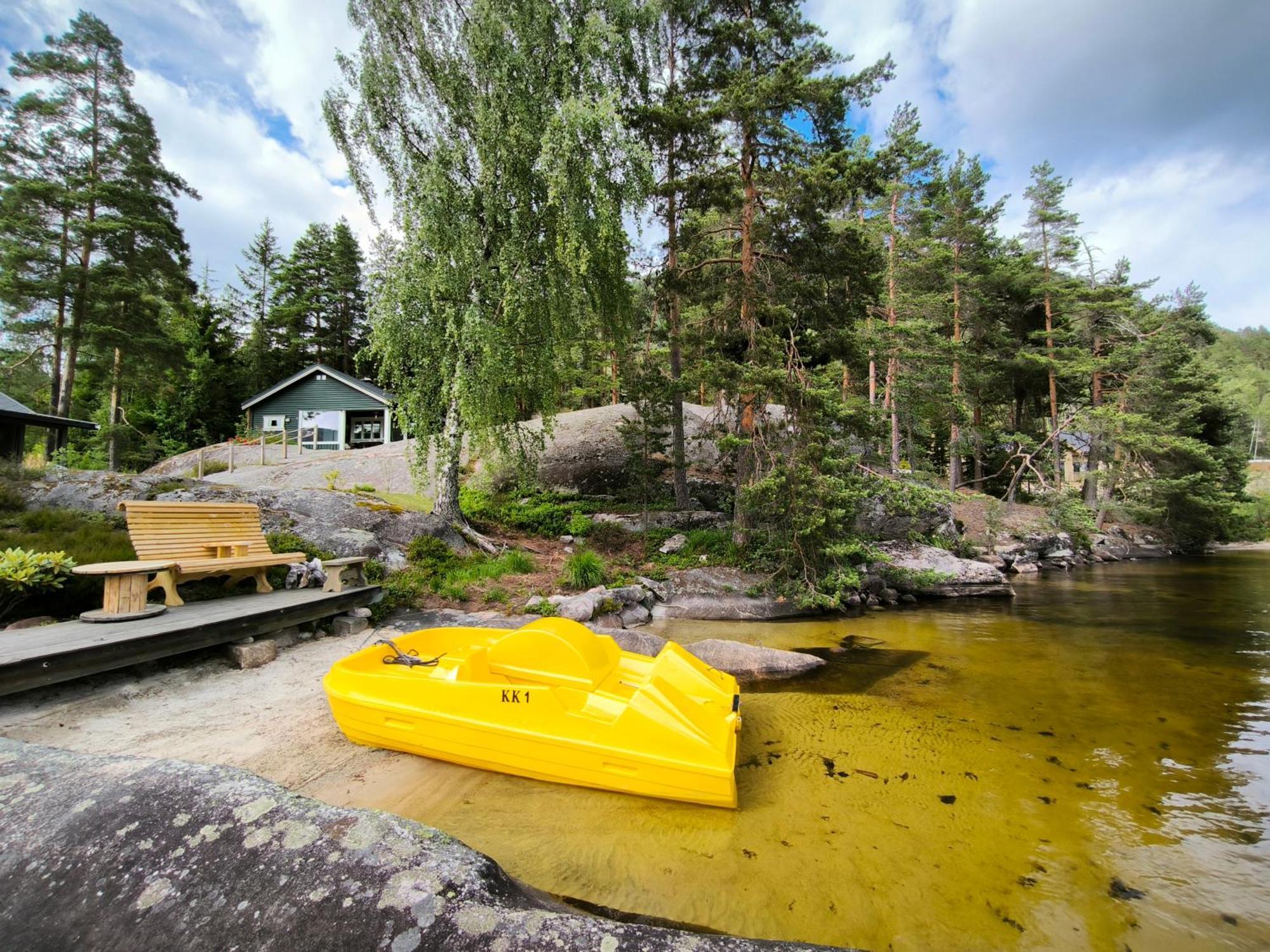Hytte Ved Vravatnet I Vradal Luaran gambar